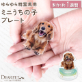 【オプション】お盆セット ゆらゆら 精霊馬 用 ペット 写真で作る ミニ うちの子プレート アクリル お飾り お供え お盆飾り
