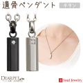 【5％ポイント還元】ペット 遺骨ペンダント 金属アレルギー対応 チタン ネックレス 遺骨ジュエリー アクシス