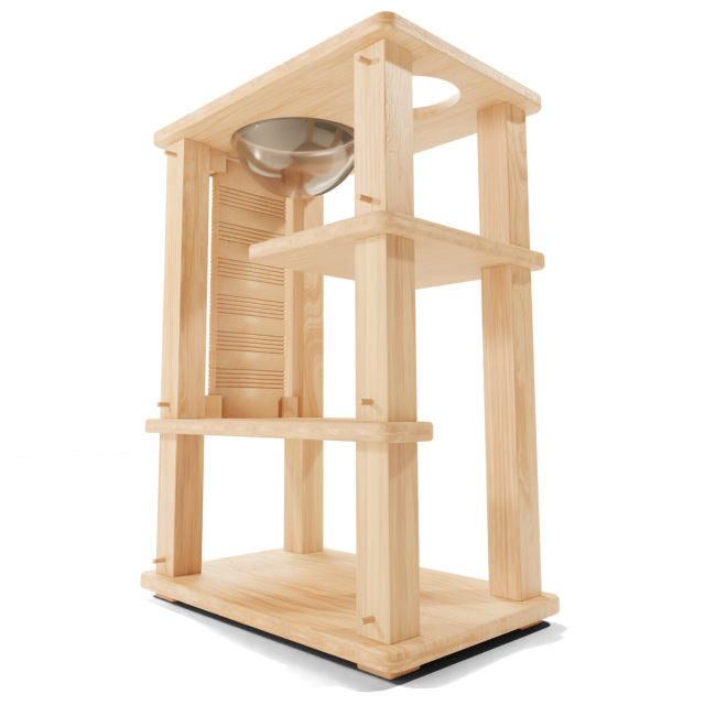 木のキャットタワー