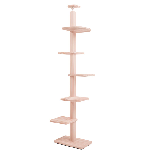 キャットタワーよろこぶ