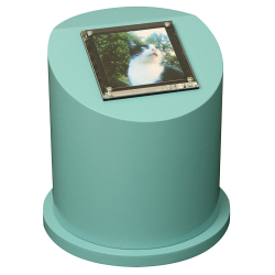 ペットのお墓ペットカロート丸型フォト100s