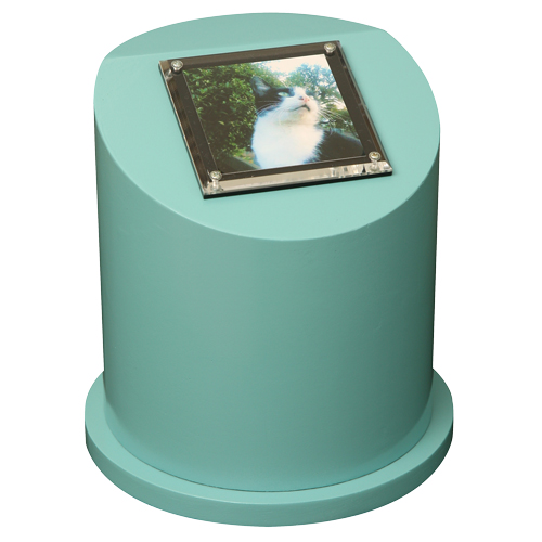 ペットのお墓ペットカロート丸型フォト100s