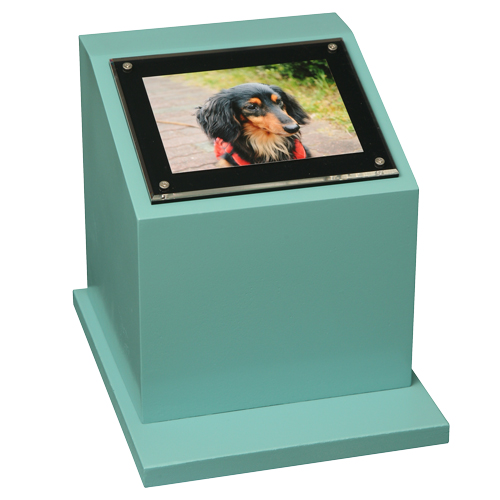 ペットのお墓ペットカロート角型フォト160b