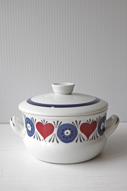 北欧ヴィンテージ/Rorstrand（ロールストランド）/Silja/ミニキャセロール