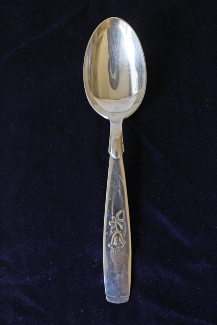 北欧ヴィンテージ/デンマーク製/カトラリースプーン/ニューシルバー/SOLD OUT