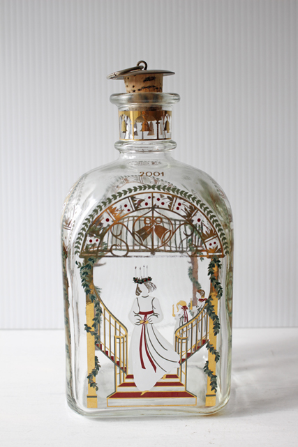 北欧ヴィンテージ/Holmegaard/ホルムガード/クリスマスボトル/2001年/SOLDOUT