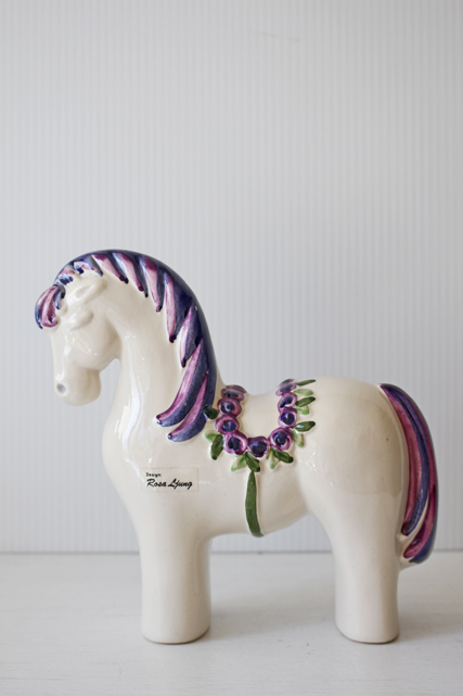 北欧ヴィンテージ/Rosa Ljung/オブジェ/お馬さん（大）/SOLD OUT
