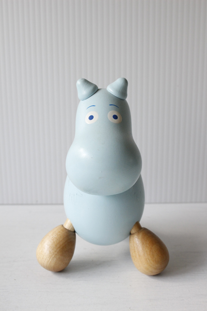 北欧ヴィンテージ/木製（白樺）オブジェ/Moomin/ムーミン/SOLD OUT