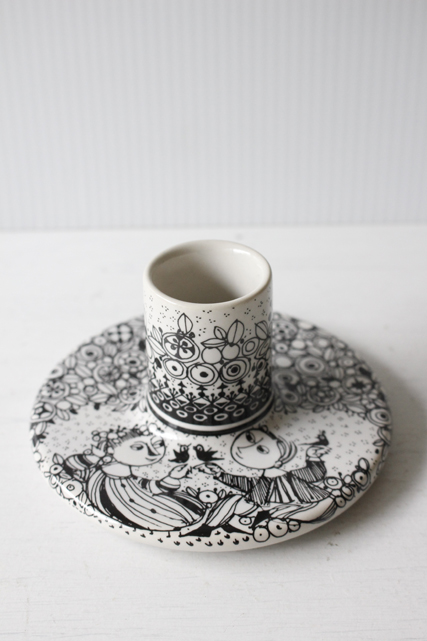 北欧ヴィンテージ/Bjorn Wiinblad（ヴョルン・ウィンブラッド）/キャンドルホルダー/SOLD OUT