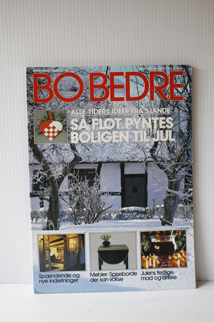 北欧ヴィンテージ/“Bo Bedre”のクリスマスのアイデア本/1985年/SOLD OUT