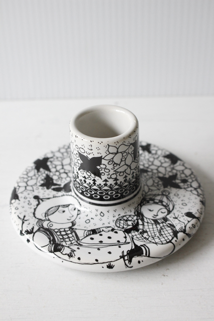 北欧ヴィンテージ/Bjorn Wiinblad（ヴョルン・ウィンブラッド）/キャンドルホルダー/SOLD OUT