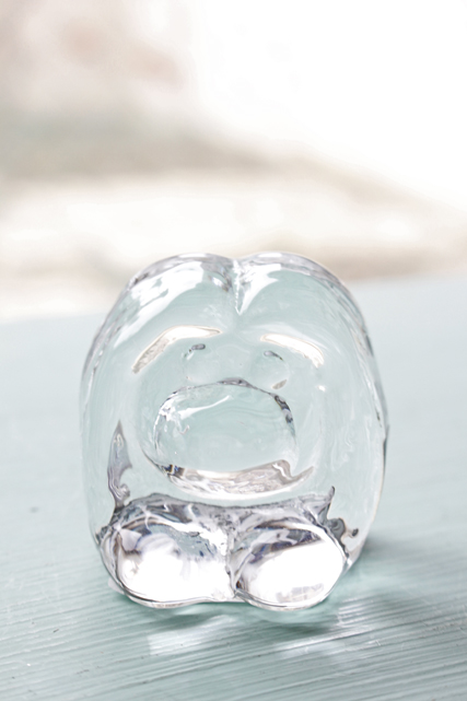 北欧ヴィンテージ/ガラスのオブジェ/森の妖精トロル/SOLD OUT