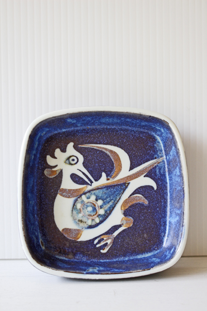 北欧ヴィンテージ/Royal Copenhagen（ロイヤルコペンハーゲン）/バッカ/角皿/SOLD OUT