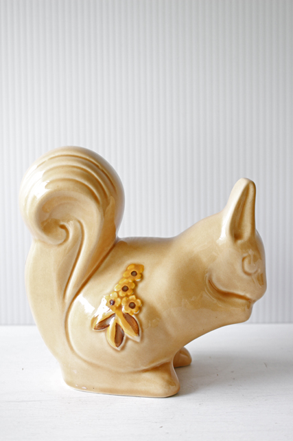 北欧ヴィンテージ/Rosa Ljung/オブジェ/リス/オレンジベージュ/SOLD OUT