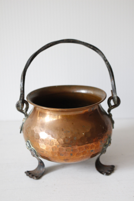 北欧ヴィンテージ/ブロカント/真鍮ポット/鉢カバー/SOLD OUT