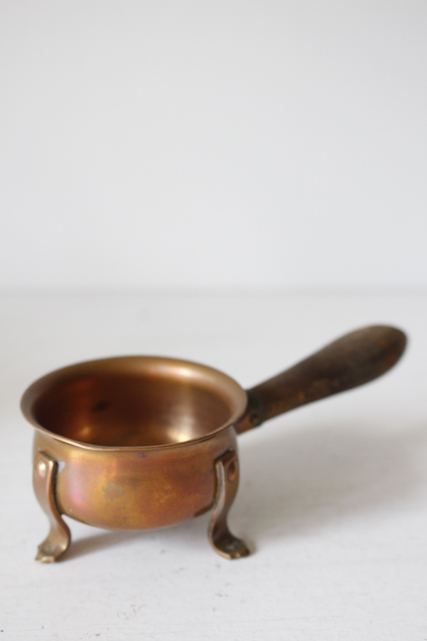 北欧ヴィンテージ/ブロカント/真鍮ポット/キャンドルホルダー/SOLD OUT