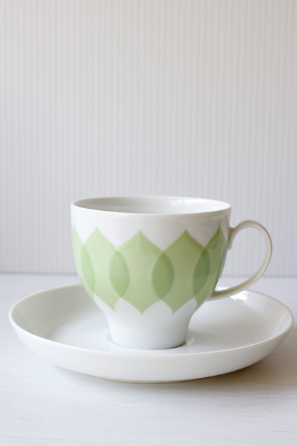 北欧ヴィンテージ/Bjorn Wiinblad（ヴョルン・ウィンブラッド）/カップ＆ソーサー/SOLD OUT