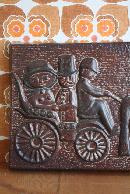 Ｓｏｈｏｌｍ陶板の壁掛け