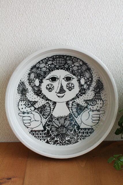 ヴョルン・ウィンブラッド/飾り絵皿