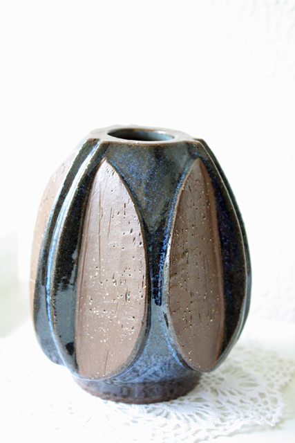 Soholm（スーホルム）/花瓶/ブラウン×ブルー/SOLD OUT