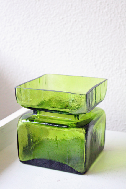 Riihimaen Lasi/Pala/花瓶/クリアグリーン（大）/SOLD OUT