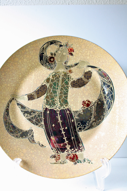 大判！Rosenthal（ローゼンタール）/Bjorn　Wiinblad（ヴョルン・ウィンブラッド）/羽衣と踊り子/SOLD OUT