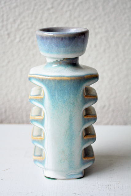 Soholm（スーホルム）/花瓶/アイボリー×ペールブルー/SOLD OUT