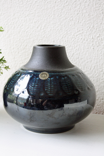 Soholm（スーホルム）/花瓶/ブラウン×ブルー/SOLD OUT