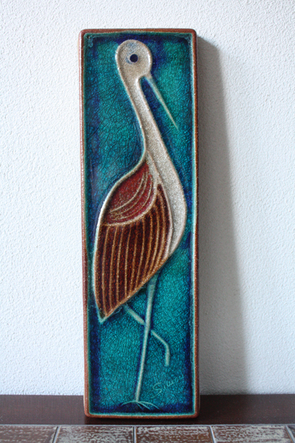 SOHOLM（スーホルム）/陶板の壁掛け/鳥/SOLD OUT