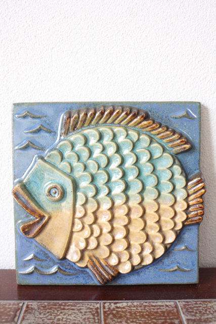 EGO社/陶板の壁掛け/サカナ/SOLD OUT