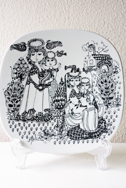 Bjorn　Wiinblad（ヴィヨルン・ウィンブラッド）/Grammofon/ノベルティプレート/SOLD OUT