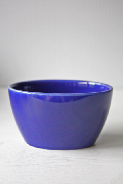 北欧ヴィンテージ/Royal Copenhagen /オーバルボウル/Ursula/ウワスラ/ネイビー/小/SOLD OUT