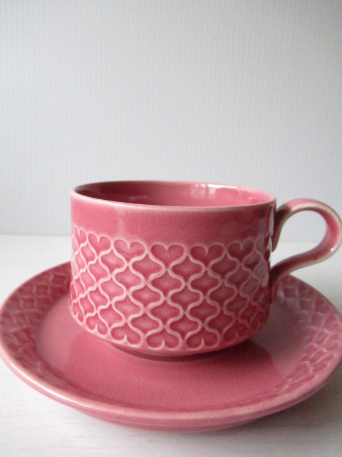 レア！Jens.H.Quistgaard（イェンス・クイストゴー）Cordial/カップ＆ソーサー/ピンク/NO.2/SOLD OUT