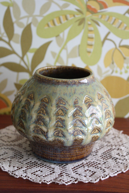 Soholm（スーホルム）/花瓶/ブラウン×ベージュ/SOLD OUT