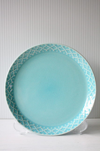 レア！Jens.H.Quistgaard（イェンス・クイストゴー）Cordial/ケーキプレート/ターコイズ/SOLD OUT