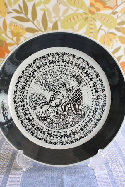 Bjorn　Wiinblad（ヴョルン・ウィンブラッド）/マンスリープレート（10月）/SOLD OUT