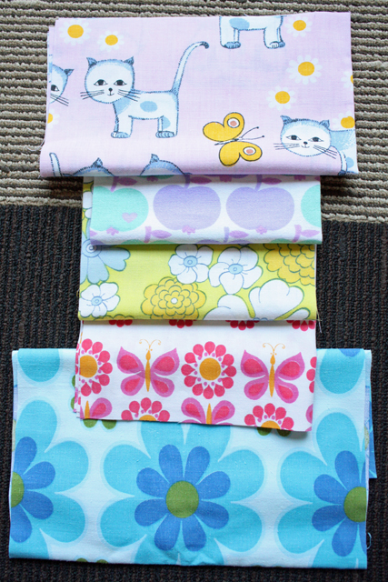 ヴィンテージファブリック/北欧クロス