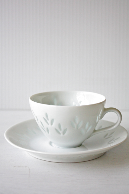 北欧ヴィンテージ/ARABIA（アラビア）/Rice/デミカップ＆ソーサー/SOLD OUT