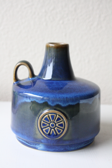 Soholm（スーホルム）/花瓶/ブラウン×ブルー/SOLD OUT