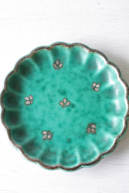 北欧ヴィンテージ/Gustavsberg/ARGENTA/スカラップ小皿/No1/SOLD OUT