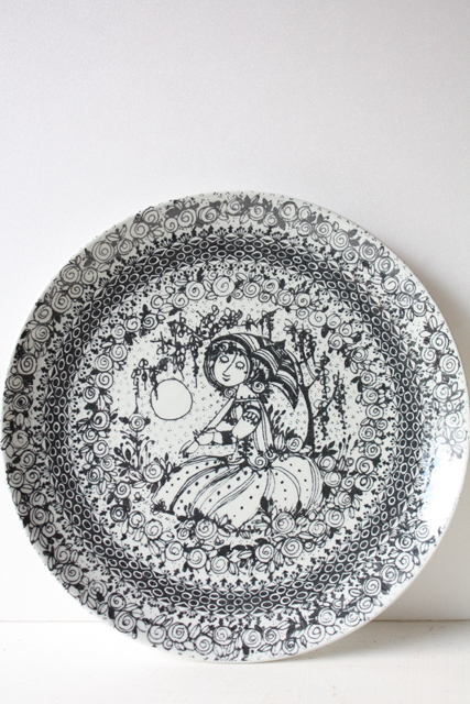 北欧ヴィンテージ/Bjorn　Wiinblad（ヴョルン・ウィンブラッド）/シーズンプレート/夏/SOLD OUT