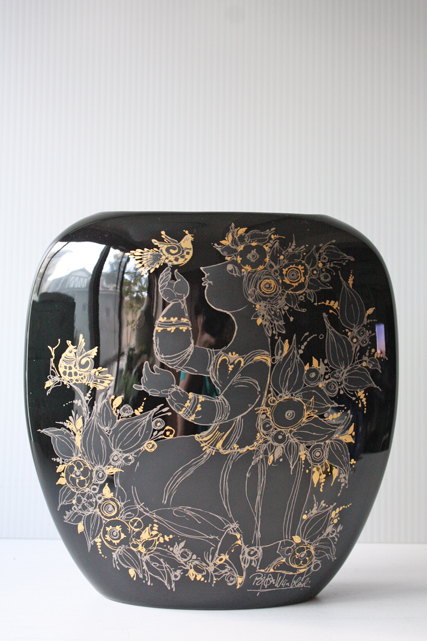 北欧ヴィンテージ/Bjorn Wiinblad（ヴョルン・ウィンブラッド）/ローゼンタール/ヴィンテージ花瓶/SOLD OUT