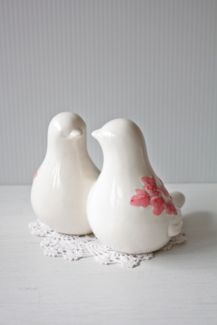 北欧ヴィンテージ/スウェーデン製/Rosa Ljung/2羽の小鳥のオブジェ/SOLD OUT