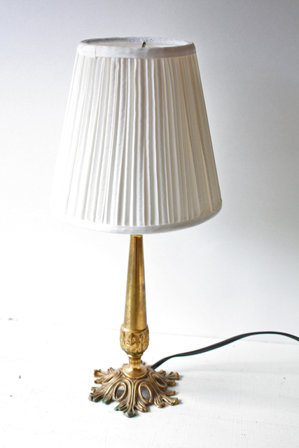 北欧ヴィンテージ/テーブルランプ/真鍮/SOLD OUT