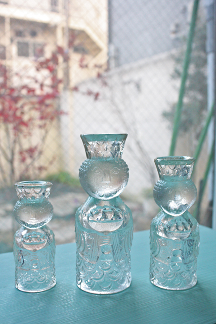 北欧ヴィンテージ/Bjorn Wiinblad（ヴョルン・ウィンブラッド）/スタジオライン/キャンドルホルダーセット/SOLD OUT