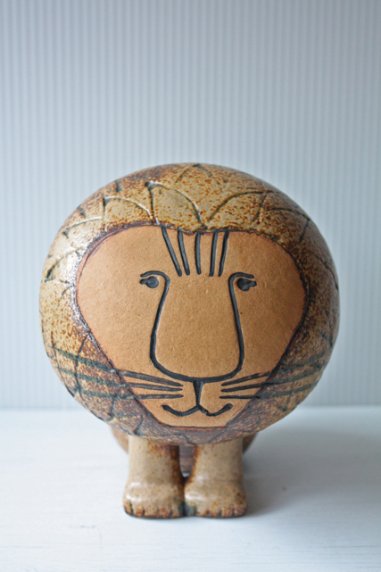 北欧ヴィンテージ/グスタフスベリ/Lisa Larson（リサラーソン）/ライオン/SOLD OUT