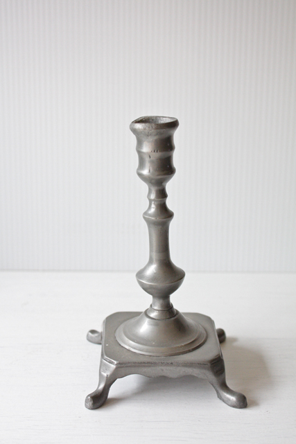 ブロカント/真鍮/ヴィンテージキャンドルホルダー/シルバーカラー/SOLD OUT