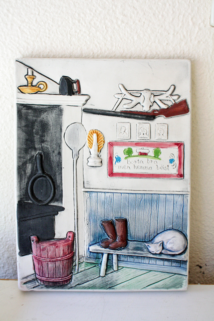 jie gantofta社/陶板の壁掛け/スウェディッシュキッチン/SOLD OUT