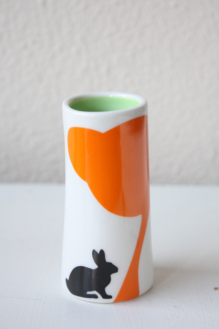 北欧デザイン/Anna Carin Dahl /花瓶（小）/野ウサギ/SOLD OUT