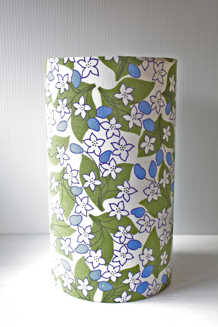 北欧照明/ランプシェード/お花とグリーンの葉っぱ/SOLD OUT
